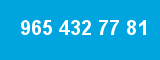 965 432 77 81